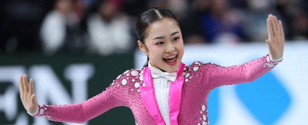 【フィギュア】島田麻央「楽しく演技できた」今季自己最高73.45点でSP首位　V4へ好発進