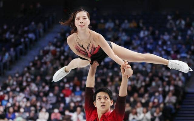 りくりゅう首位発進　ジュニア・島田も　フィギュアGPファイナル