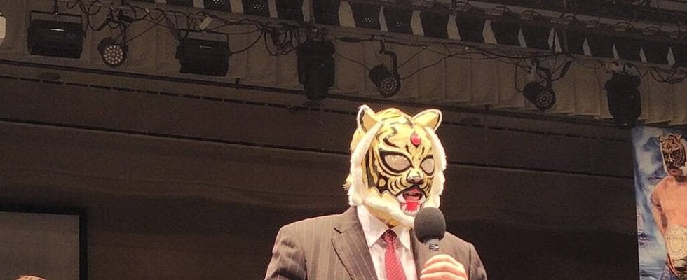 初代タイガーマスク、来年に新たな「武道」発足を宣言「日本が誇れるプライドを持ってつくりたい」…１２・４後楽園