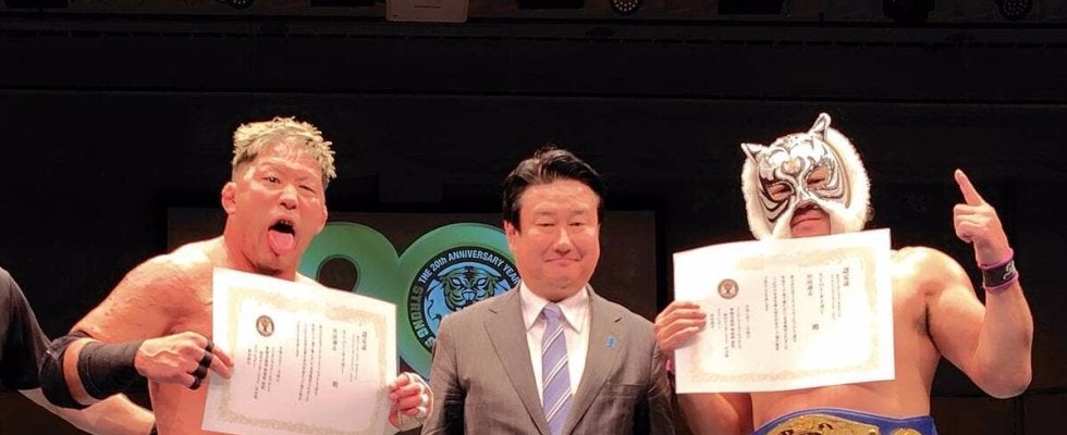 スーパー・タイガー＆竹田誠志、村上和成＆高橋義生を破り「初代ＳＳＰＷ世界タッグ」王者…「世界にリアルストロングスタイルを示していきたい」…１２・４後楽園全成績