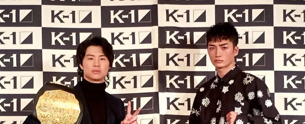 【Ｋ－１】来年２月に５度目防衛戦の金子晃大「テーマは道徳」挑戦者大久保琉唯「必ずベルト巻く」