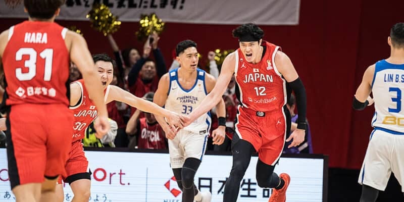 日本代表2連勝で“格付け3位”に急浮上…FIBAがW杯アジア予選のパワーランキング更新
