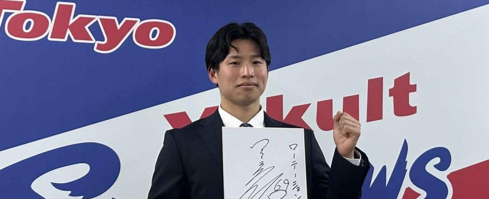 【ヤクルト】育成出身の下川隼佑、400万増の900万円でサイン「１軍経験でき充実した１年」