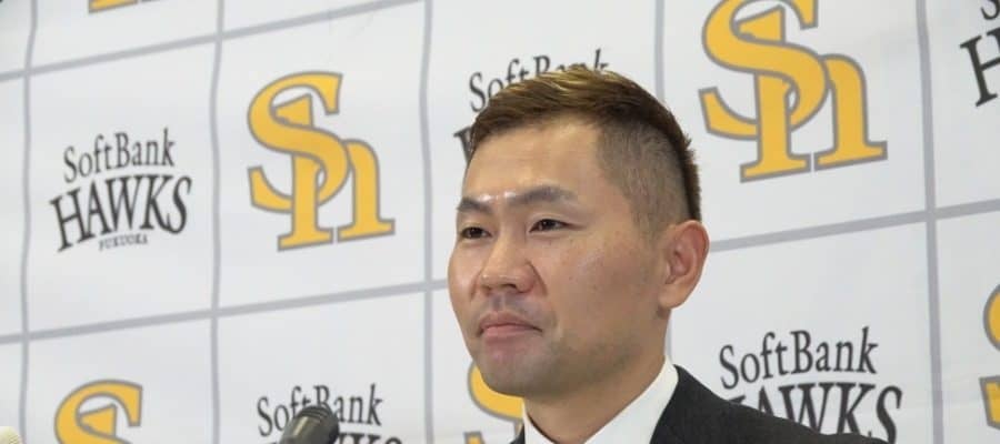 鷹・中村晃が2000万円増の1.2億円で更改「評価してもらった」　オフに手術も開幕に意欲「問題ない」