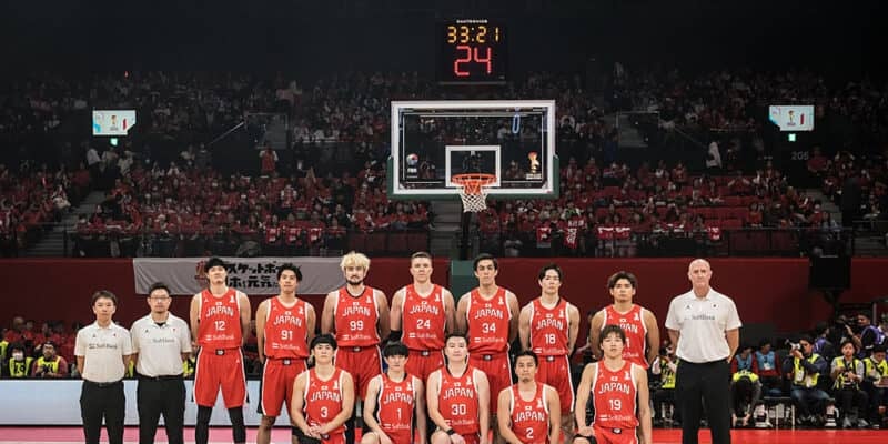 FIBAランキング新方式で更新！…日本は世界22位を堅守、アジアのライバル国は順位を伸ばす