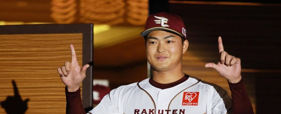 【楽天】ドラ７阪上翔也、トリプルスリーに照準「プロ野球の歴史に名が残るような選手に」