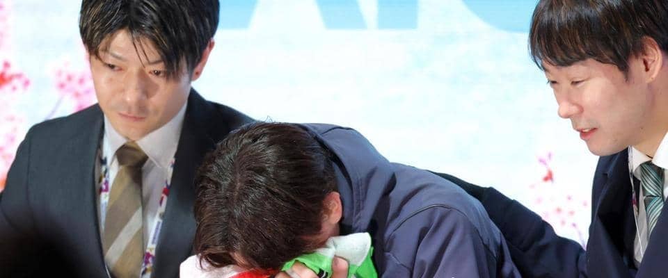 中田璃士は涙の２位　２年ぶり王座奪回ならず　韓国のソ・ミンギュが逆転金メダル　ジュニアＧＰファイナル