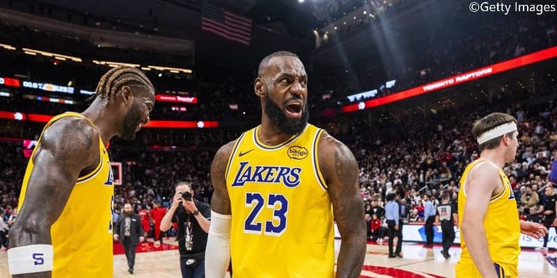 連続2ケタ得点記録が1297試合で途切れたレブロン「正しいプレーをするだけ」