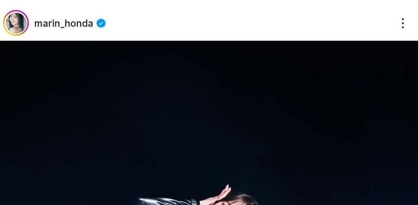 本田真凜さんの美スタイル「めっちゃカッコイイ」「え？！なんで？！」雰囲気ガラリ「発光してます」