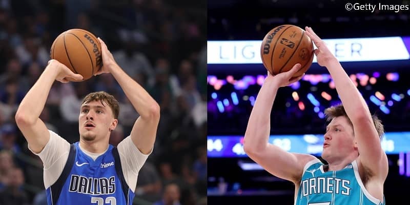 10～11月の月間最優秀新人賞にマーベリックスのフラッグ、ホーネッツのカニップルが選出