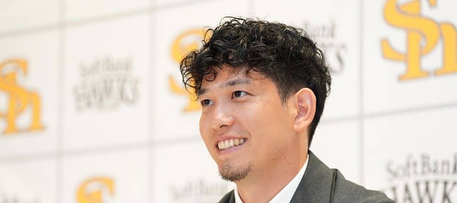 鷹・栗原陵矢がダウン更改「何もできていない」　度重なる故障で80試合出場止まり