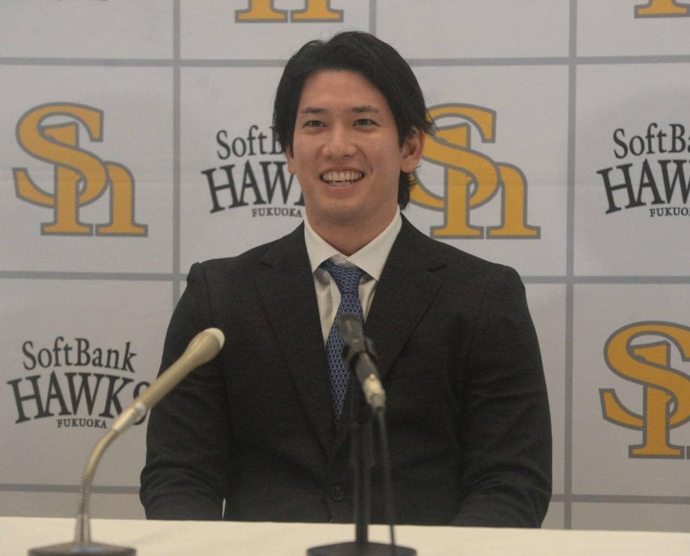 栗原陵矢が1000万ダウン 来季選手会長