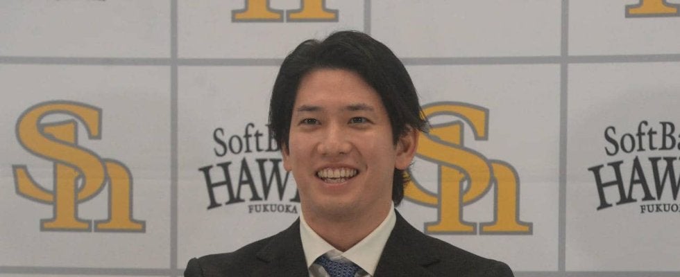 【ソフトバンク】栗原陵矢1000万ダウン１・４億円で更改「責任感を持って」来季から選手会長