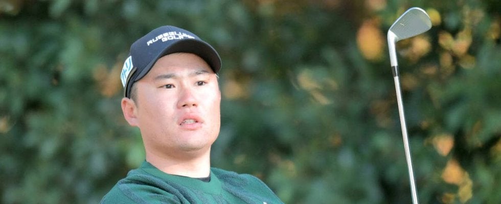 【ＪＴカップ】長野泰雅はツアー屈指の難関パー３の１８番でバーディー締め　２９位に浮上「ドベを回避できた」