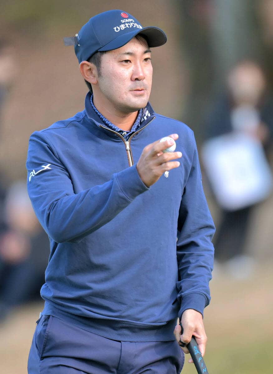 金谷拓実 首位と3打差6位で最終日へ