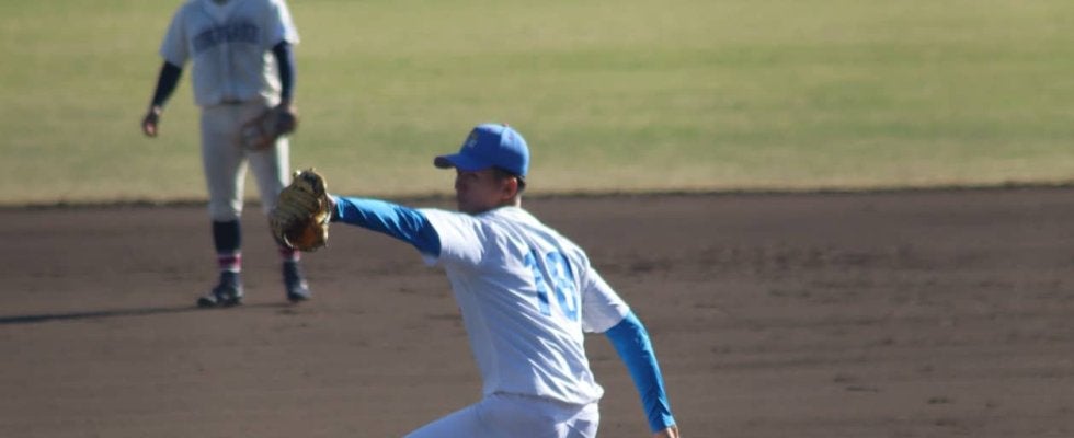 来年ドラ1候補に挙がる青山学院大の剛腕が別格の投球！最速151キロをマーク【大学日本代表強化合宿2日目】
