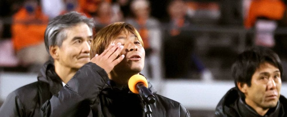 Ｊ１清水・乾が涙の最終戦「この問題児を拾ってくれてありがとう」反町ＧＭを「見返せるように頑張る」