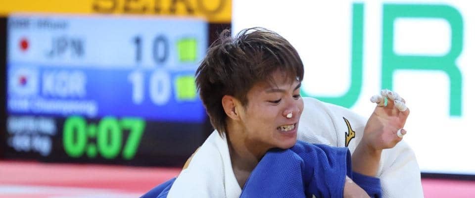 阿部一二三が６度目Ｖ「まだ自分の場所は渡さない」２１１９日ぶり黒星から再起　残り２秒逆転→１２分超死闘→決勝も延長　激闘の連続乗り越え五輪王者貫禄「これだけきつい試合は初めて」