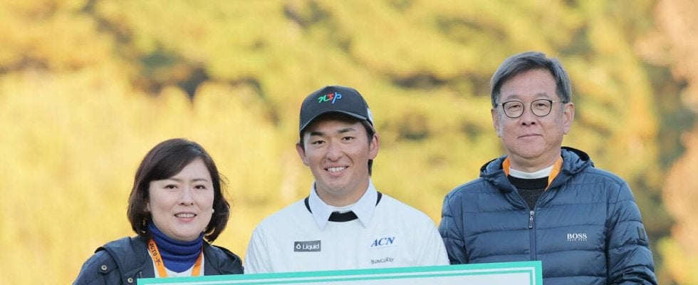 【ＪＴカップ】初賞金王の金子駆大の母・久美さんが歓喜「ハナマルちゃん。１００点満点」