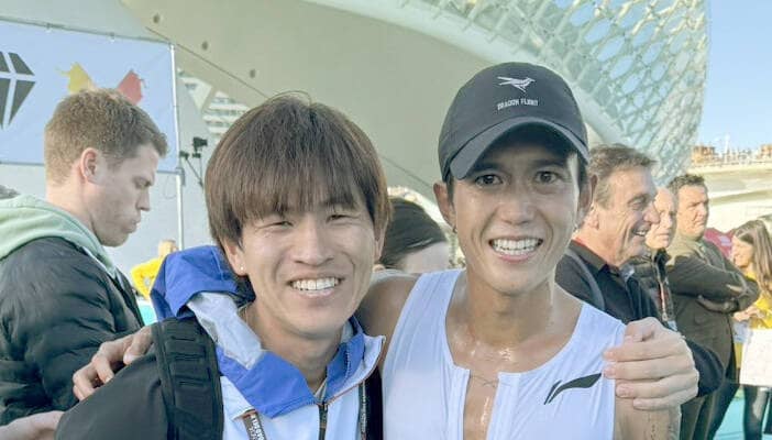 ３度目のマラソン日本新をマークした大迫を支える西川雄一朗マネジャー「まだ進化していて恐ろしい（笑い）」