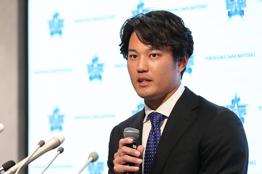 DeNA・藤浪 契約更改 3年ぶりNPB復帰