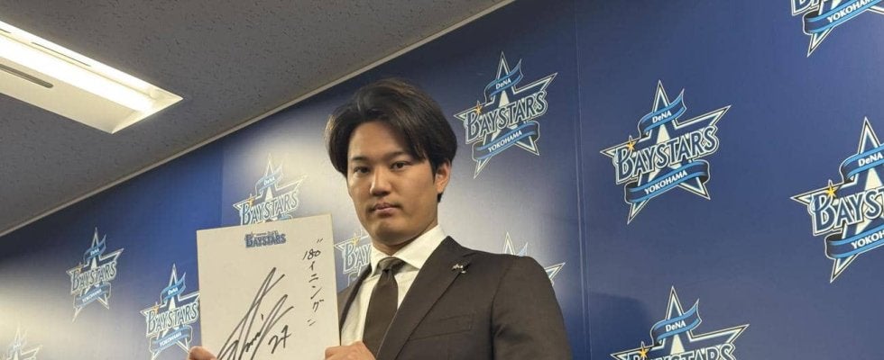 【DeNA】藤浪晋太郎が3000万円増で契約更改　来季は先発で「180イニングを目標に」