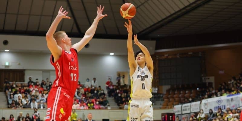 B1群馬の藤井祐眞が個人通算3P成功数900本目を達成…Bリーグ史上6人目