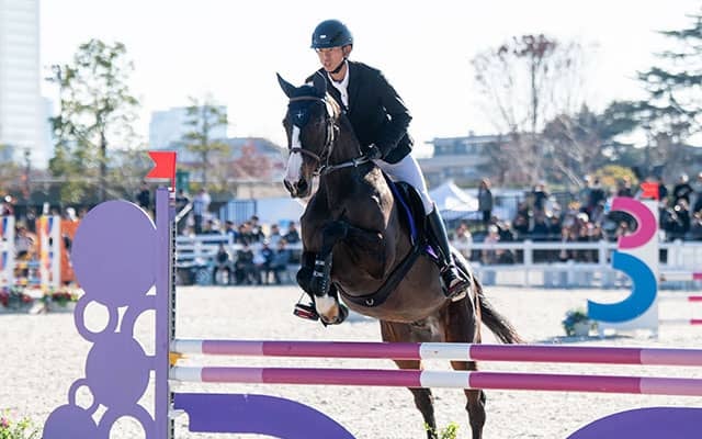 ダンビュライト＆オーソクレースが「RRC FINAL 2025」参戦 障害馬術で悔い残る結果に