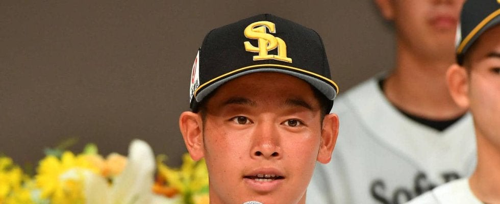 【ソフトバンク】ドラ３鈴木豪太「大学の時は打たれっぱなし」大商大先輩渡部聖弥にリベンジ誓う