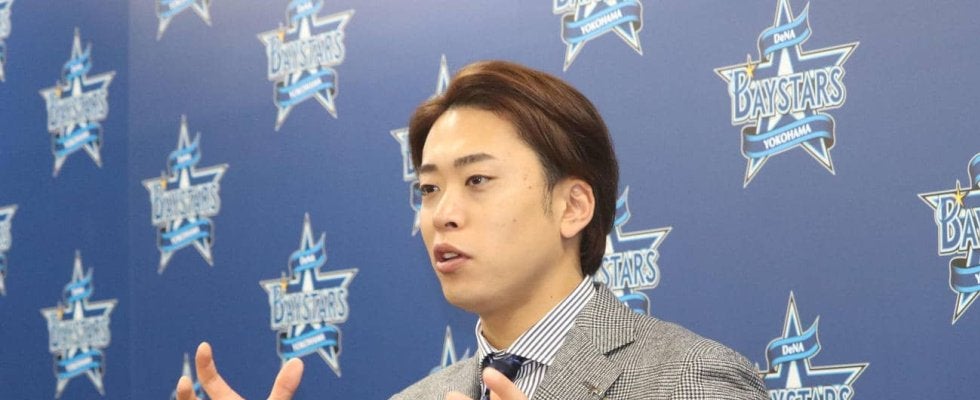【DeNA】入江大生2450万円増　カーブ習得で進化目指す「緩急大事、自主トレで感覚身につけたい」