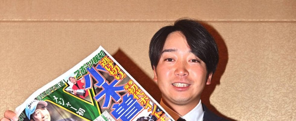 １面「うれしいです！」日本シリーズ初制覇の小木曽喬、来季は「複数回」勝つ…飛距離アップへオフは筋トレ