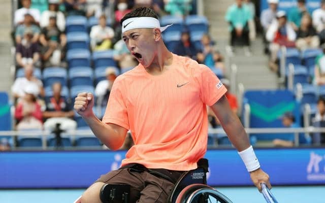 朝日スポーツ賞に小田凱人　車いすテニスで生涯ゴールデンスラム達成
