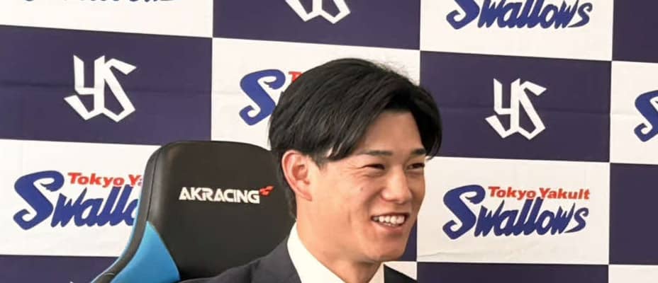 【ヤクルト】高橋奎二が1200万円減で更改「何もできなかった１年」　来季はフル回転誓う