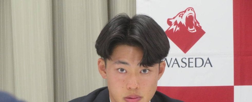 早大の川崎Ｆ内定MF山市秀翔　大目標掲げる「Ｗ杯メンバーに選出してもらえるような活躍を」