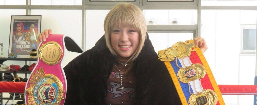 【ボクシング】WBO女子Sフライ級王者・昼田瑞希26年は「統一戦」「KO勝ち」目標　帰国会見