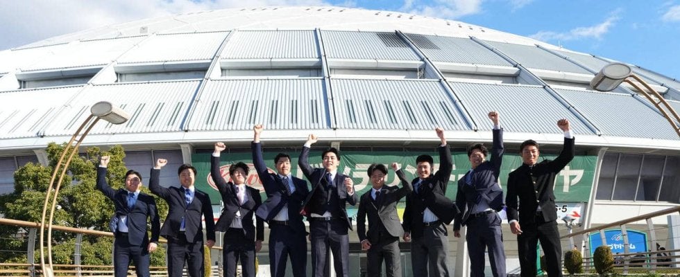 【中日】新人９選手がバンテリンドーム見学　初名古屋ドラ２桜井頼之介「力を発揮できたら」