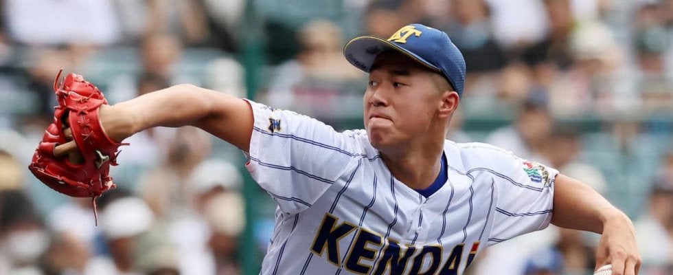 中大が合格者を発表　健大高崎・下重賢慎、京都国際・西村一毅、関東第一・坂本慎太郎ら13人