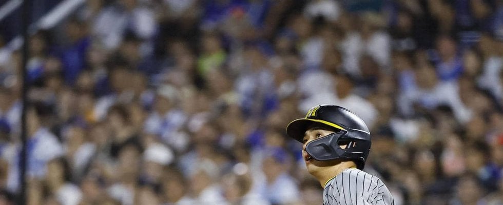 【現役ドラフト】井上広大獲得でロッテ重量級打線も「パンチ力ある選手。大いに期待」サブロー監督