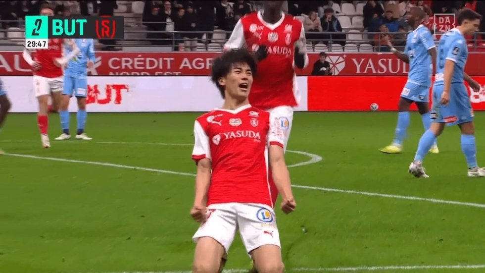 「ルーヴル美術館に飾るべきだ」中村敬斗の“傑作ドライブシュート”をクラブ公式が超異例賛辞！「盗まれるリスクがある…」「守りたい」現地ファンが騒然