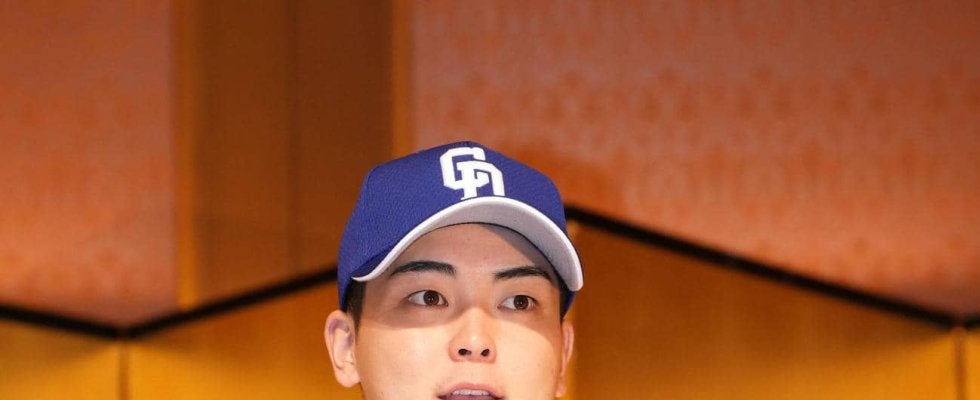 【中日】ドラ１中西、背番号11の先輩川上憲伸のように「熱い気持ちで勝ちに執着して投げたい」