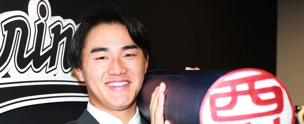 【ロッテ】西川史礁、球団新人最高額タイ4200万円　２年目は「今年の森下さんより打ちたい」