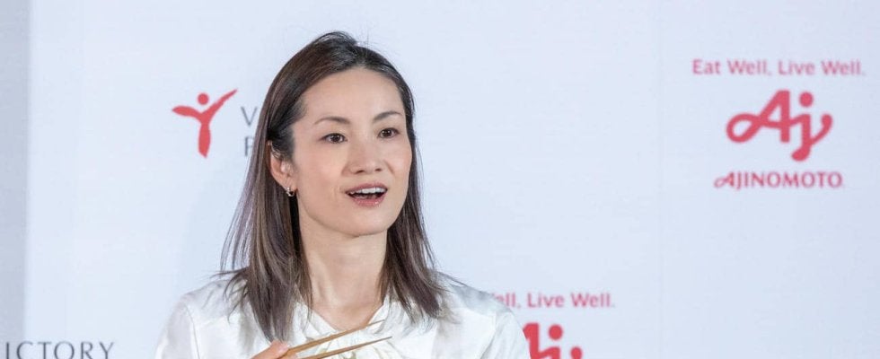 味の素VPのミラノ五輪パラ特別メニュー丼お披露目　「しっかり日本の風味」荒川静香さん驚く