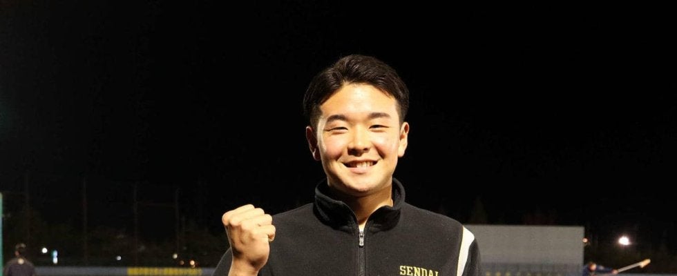 【高校野球】仙台育英主将の佐々木義恭「挑戦という意味で」駒大へ　４年後ドラ１でプロ入り目指す