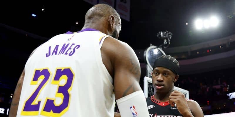 シクサーズのエッジコム、“幼い頃からの憧れ”レブロンは「バスケを始めた唯一の理由」