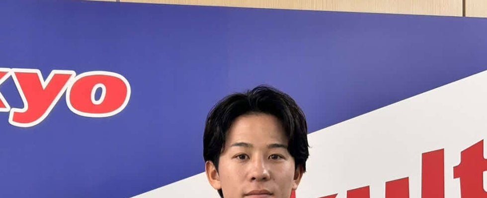 【ヤクルト】内山壮真が倍増の年俸4400万円更改　背番号３変更に「見合った結果残せるように」