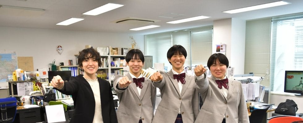 「絶対に勝つ」春高バレー京都府代表、京都橘の選手らが産経新聞京都総局訪問し決意表明