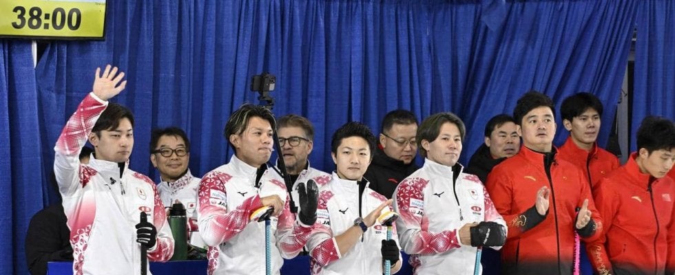 【カーリング】最後の五輪争い　中国にリード許し後半へ　日本男子代表SC軽井沢クラブが正念場