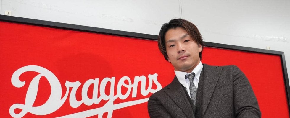 【中日】DeNAから現役ドラフトで移籍の知野直人「僕も細川みたいに」「死に物狂いで」