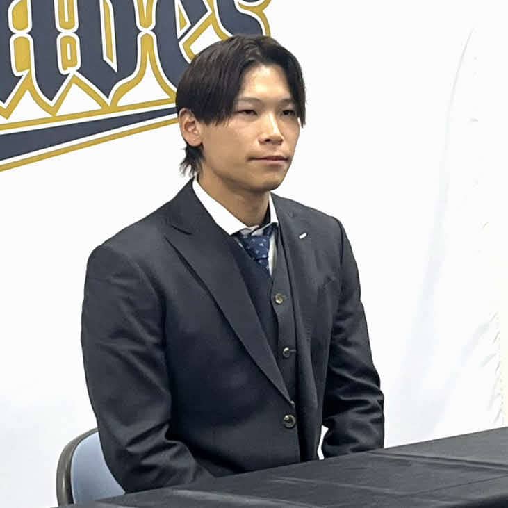 オリ・中川圭太が年俸1億円で契約更改