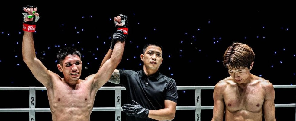 【ONE】サブミッショングラップリング石黒翔也、ムエタイ大田拓真ともに悔しい判定０－３黒星